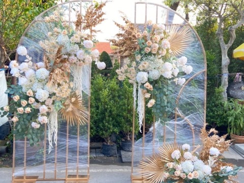 รับสั่งทำซุ้มดอกไม้ รับสั่งทำซุ้มดอกไม้